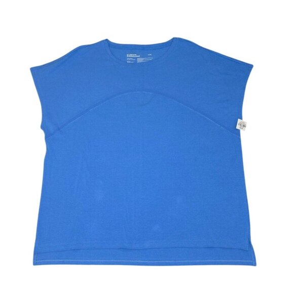 Sports Illustrated Tops - Sports Illustrated Blue Womens XXL Cotton Blend Sleeveless Top